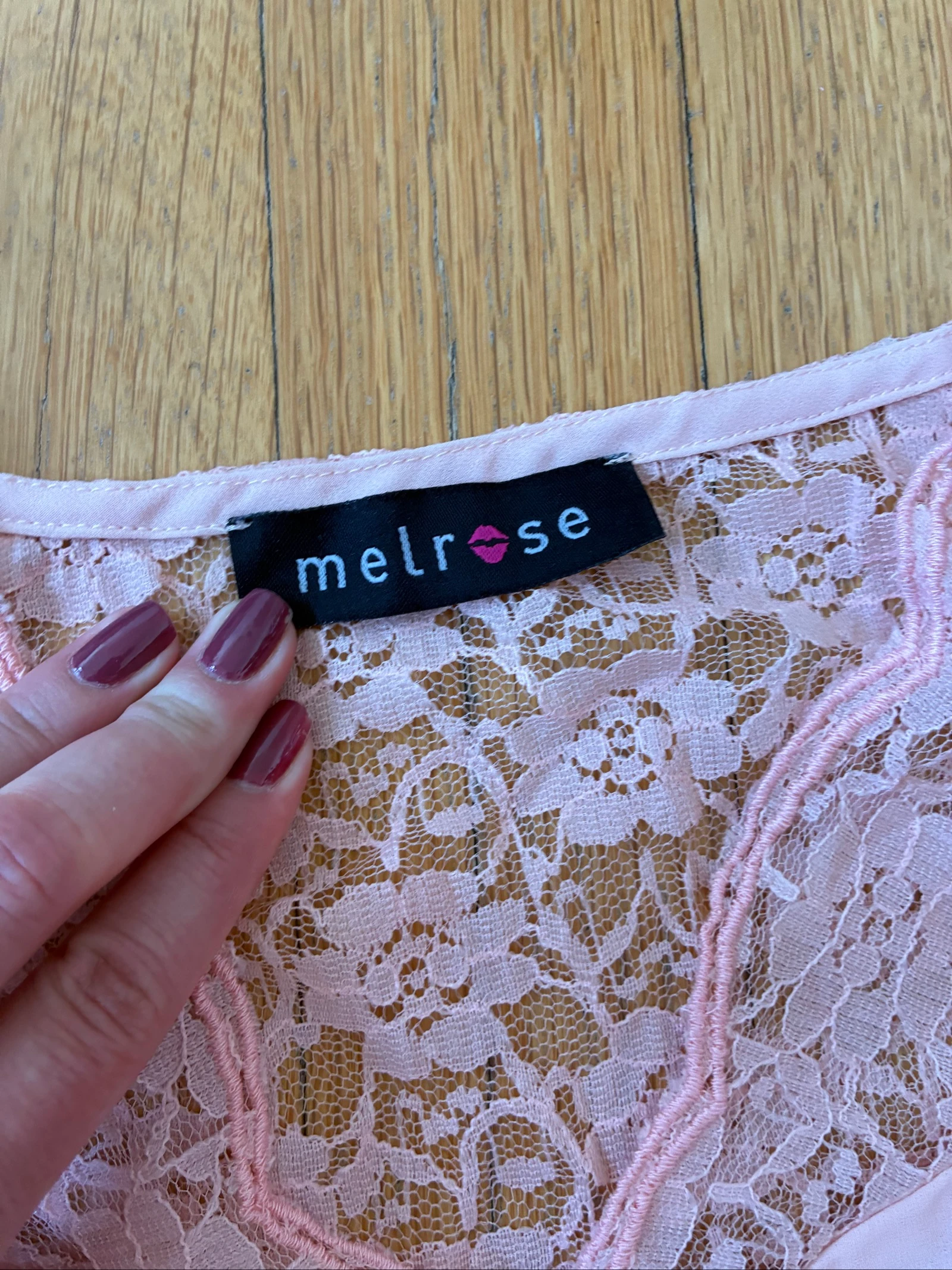 Robe été rose Melrose  – photo 6